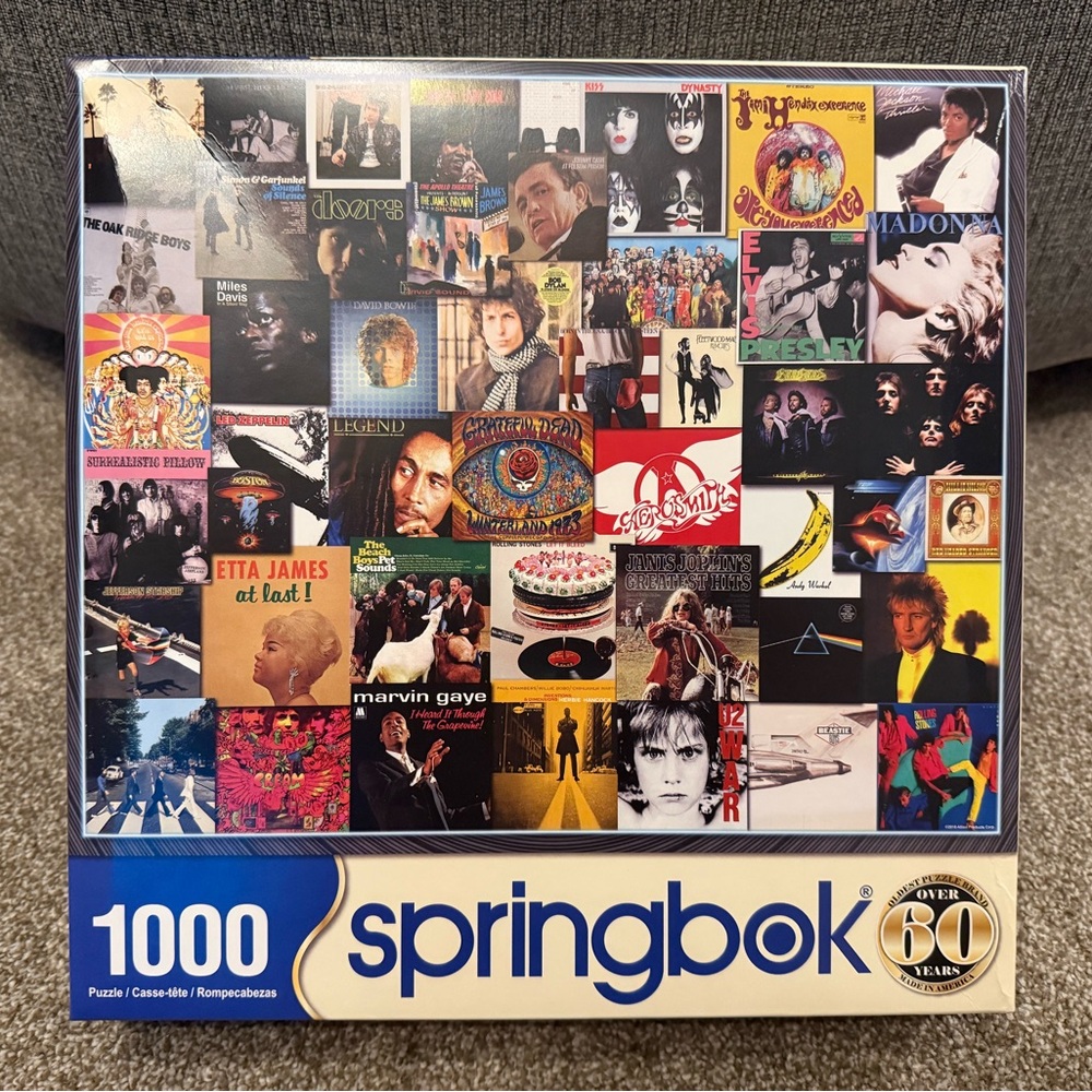 Springbok Album Covers 1000-Piece Puzzle